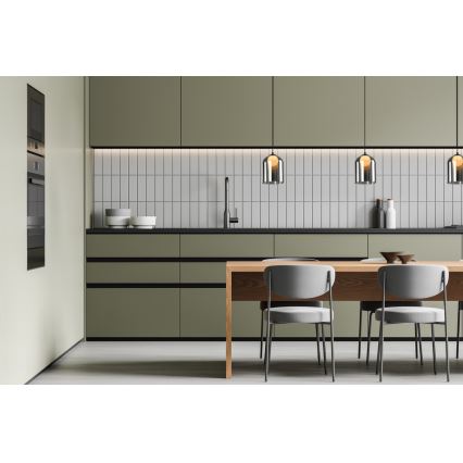Suspension KLEA 1xG9/15W/230V noir fumé