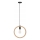 Suspension KOLO 1xE27/40W/230V beige/noir