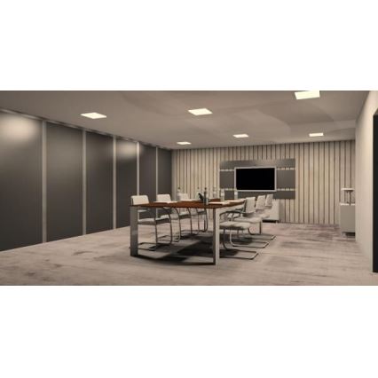 Suspension LED/24W/85V-265V blanc