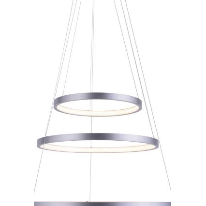 Leuchten Direkt 11526-55 - Suspension LED avec fil à intensité modulable CIRCLE 1xLED/13,5W/230V + LED/19,5W + LED/24W