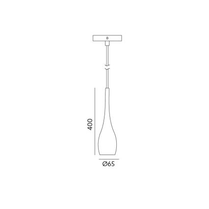Suspension LED avec fil TAMPERE LED/7W/230V