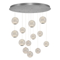 Suspension LED CREMONA 13 x LED / 5 W / 230 V / 3000 K (blanc chaud) — chrome mat