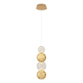 Suspension LED CREMONA LED/7W/230V 3000K doré