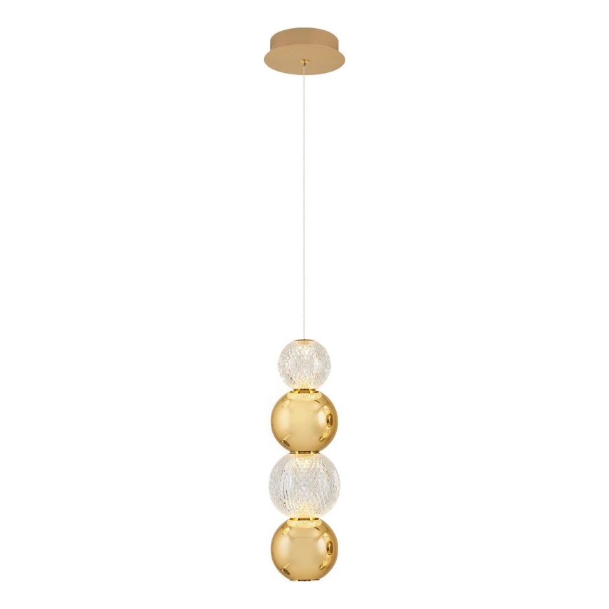 Suspension LED CREMONA LED/7W/230V 3000K doré