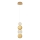 Suspension LED CREMONA LED/7W/230V 3000K doré