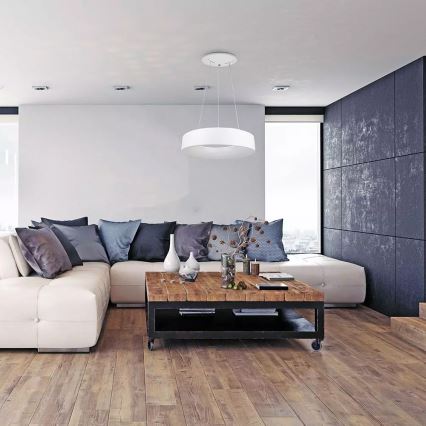 Suspension LED dimmable sur câble, 30W/230V