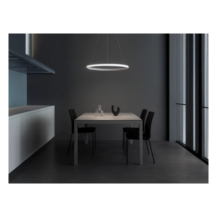 Suspension LED dimmable sur câble LED/55W/230V 3000-6500K Ø 60 cm + télécommande