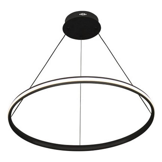Suspension LED dimmable sur câble, 55W/230V, 3000-6500K, Ø 60 cm + télécommande incluse