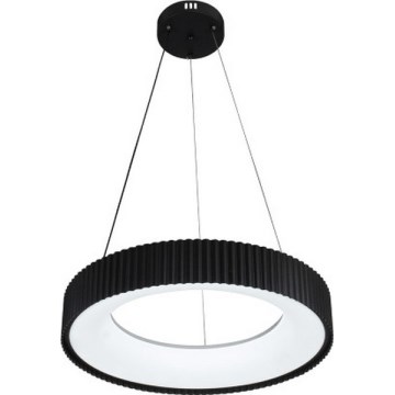 Suspension LED dimmable sur câble, 75 W / 230 V, 3000–6500 K, Ø 49 cm + télécommande