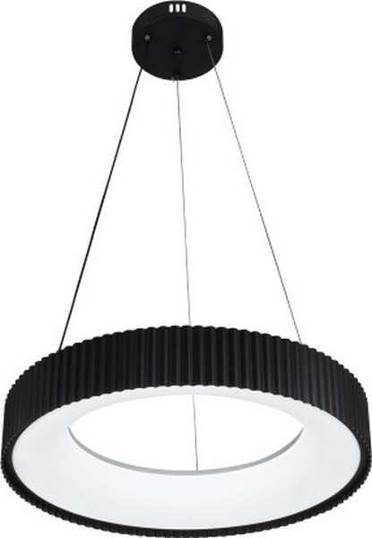 Suspension LED dimmable sur câble, 75 W / 230 V, 3000–6500 K, Ø 49 cm + télécommande