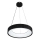 Suspension LED dimmable sur câble, 75 W / 230 V, 3000–6500 K, Ø 49 cm + télécommande