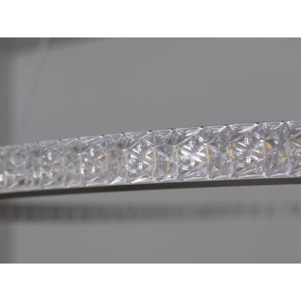Suspension LED dimmable sur câble LED/90W/230V 3000-6500K Ø 60 cm + télécommande