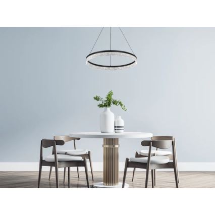 Suspension LED dimmable ALIANZ LED/45W/230V 3000-6000K Ø 60 cm + télécommande