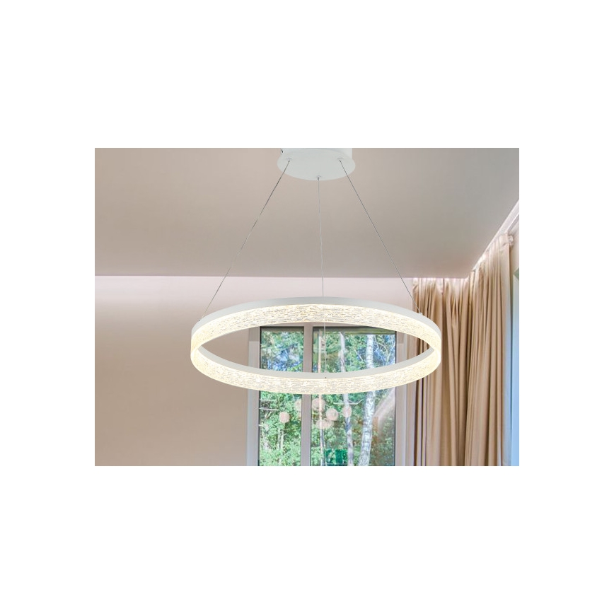 Suspension LED dimmable sur câble ALIANZ LED/45W/230V 3000-6000K Ø 60 cm + télécommande