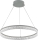 Suspension LED dimmable sur câble ALIANZ LED/60W/230V 3000–6000K Ø 80 cm + télécommande