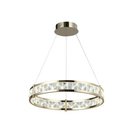 Lustre en cristal LED dimmable sur câble ENRIQUE LED/40W//230V 3000-6000K Ø 60 cm + télécommande