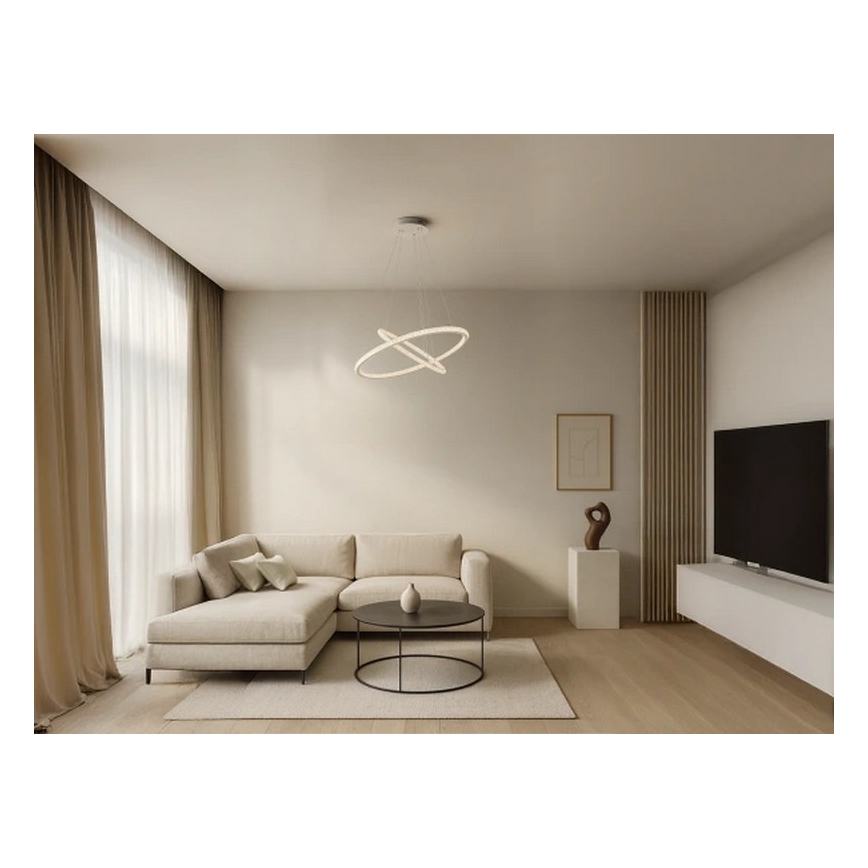 Suspension LED dimmable sur câble LED/150W/230V 3000-6500K + télécommande