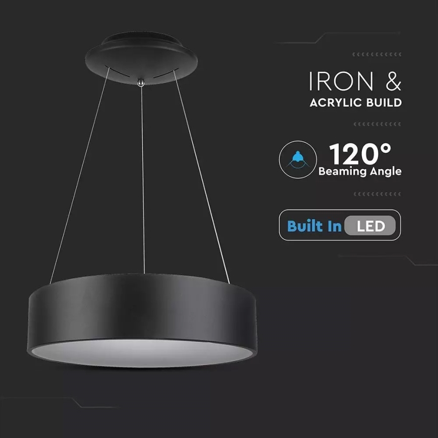 Suspension LED dimmable sur câble LED/20W/230V