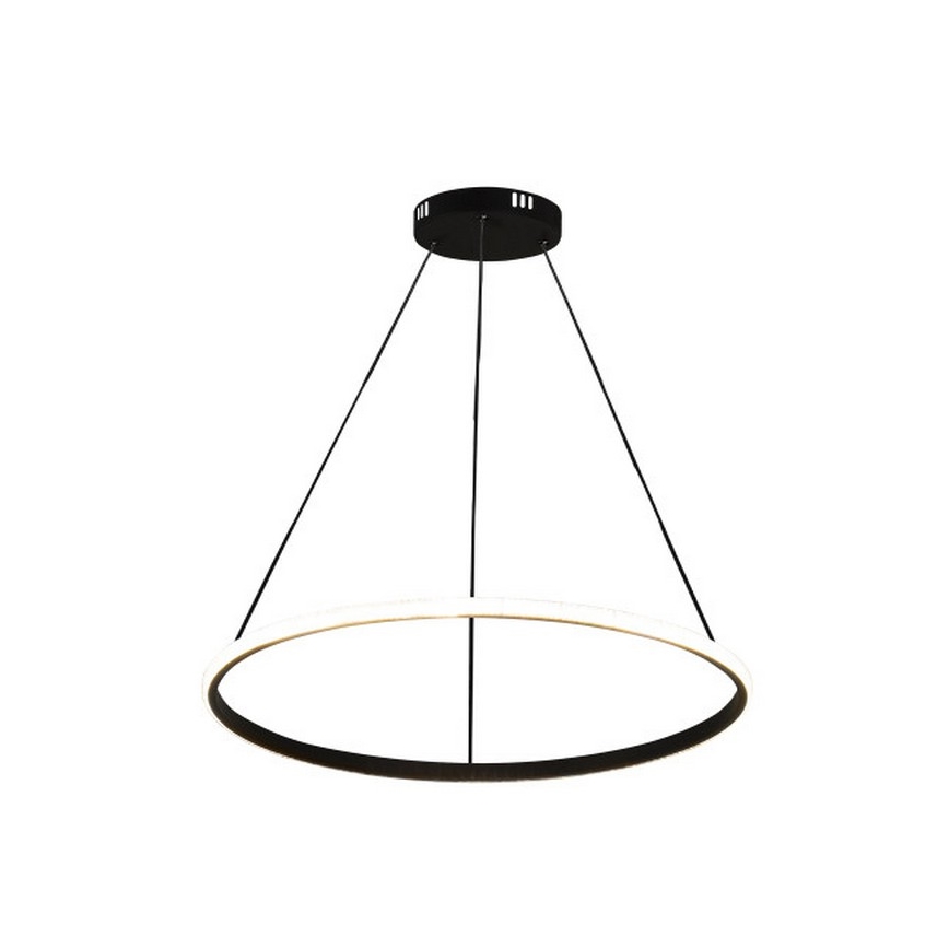 Suspension LED dimmable sur câble, 32 W, 230 V, 3000–6500 K (blanc chaud à froid), Ø 60 cm + télécommande