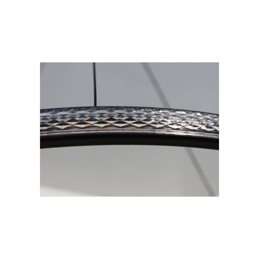 Suspension LED dimmable sur câble, 32 W, 230 V, 3000–6500 K (blanc chaud à froid), Ø 60 cm + télécommande