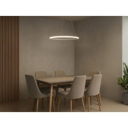 Suspension LED dimmable sur câble LED/32W/230V 3000-6500K Ø 60 cm + télécommande