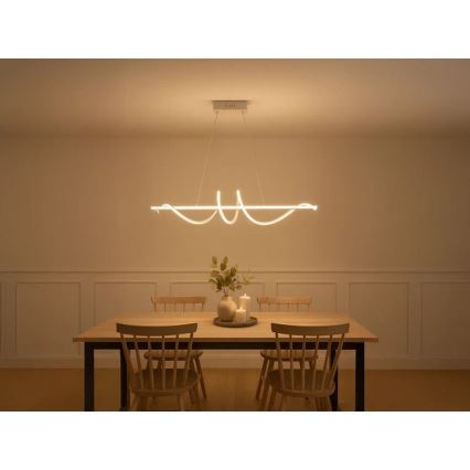 Suspension LED dimmable sur câble LED/50W/230V 3000-6500K 100 cm + télécommande