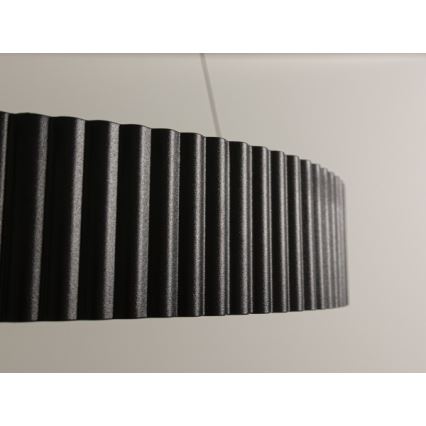 Suspension LED dimmable sur câble, 75 W / 230 V, 3000–6500 K, Ø 49 cm + télécommande