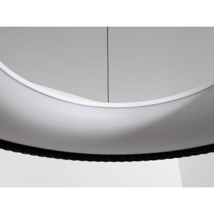 Suspension LED dimmable sur câble, 75 W / 230 V, 3000–6500 K, Ø 49 cm + télécommande