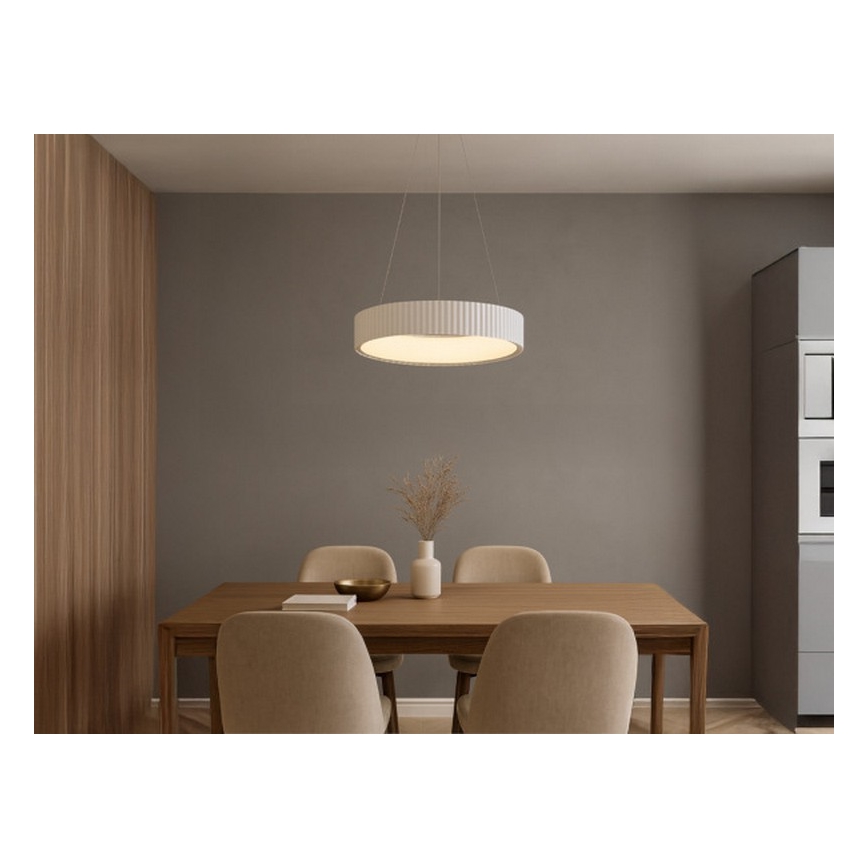 Suspension LED dimmable sur câble LED/75W/230V 3000-6500K Ø 49 cm + télécommande