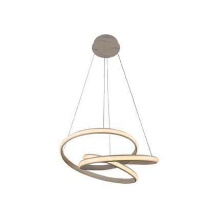 Lustre LED dimmable suspendu sur câble LED/85W/230V 3000–6500K Ø 49 cm + télécommande