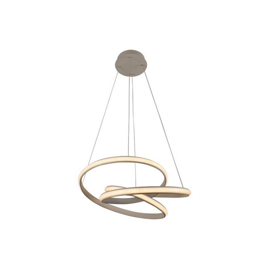 Lustre LED dimmable suspendu sur câble LED/85W/230V 3000–6500K Ø 49 cm + télécommande