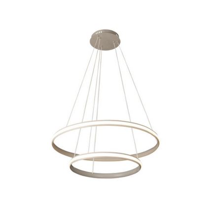 Suspension LED dimmable sur câble, 90W/230V, 3000-6500K, Ø 60 cm + télécommande