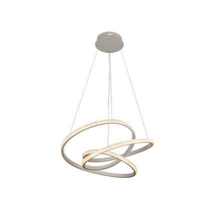 Suspension LED dimmable sur câble LED/90W/230V 3000-6500K Ø 47 cm + télécommande