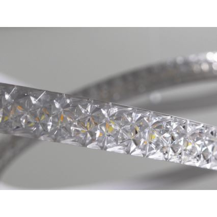 Suspension LED dimmable sur câble LED/90W/230V 3000-6500K Ø 47 cm + télécommande