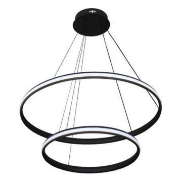 Suspension LED dimmable sur câble LED/90W/230V 3000-6500K Ø 60 cm + télécommande
