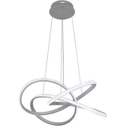 Suspension LED dimmable sur câble LED/95W/230V 3000-6500K Ø 57 cm + télécommande