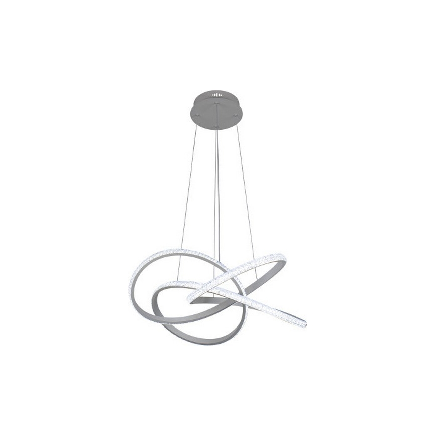 Suspension LED dimmable sur câble LED/95W/230V 3000-6500K Ø 57 cm + télécommande