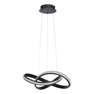Suspension LED dimmable sur câble SALO LED/28W/230V 3000K noir