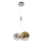 Suspension LED ENNA 3xG9/5W/230V 3000K fumée/or