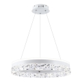 Suspension LED FROZI LED/32W/230V diamètre 50 cm blanche