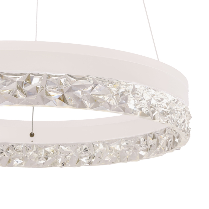 Suspension LED FROZI LED/32W/230V diamètre 50 cm blanche
