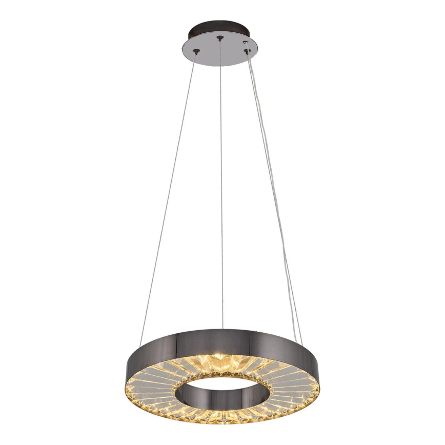 Suspension LED JESI LED/35W/230V 3000K diamètre 40 cm argent