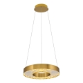 Suspension LED JESI LED/35W/230V 3000K diamètre 40 cm bronze