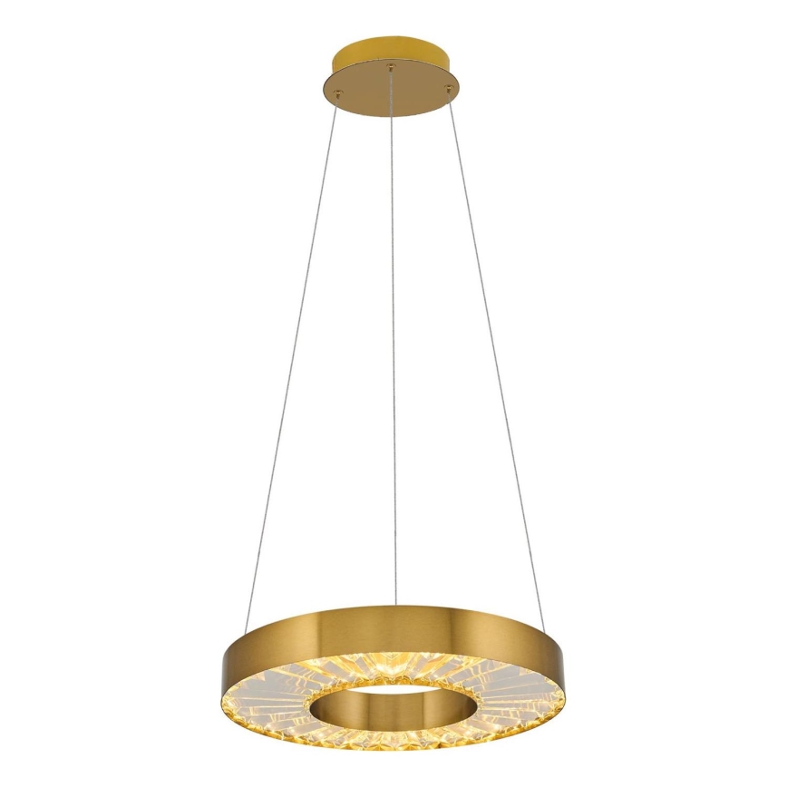Suspension LED JESI LED/35W/230V 3000K diamètre 40 cm bronze