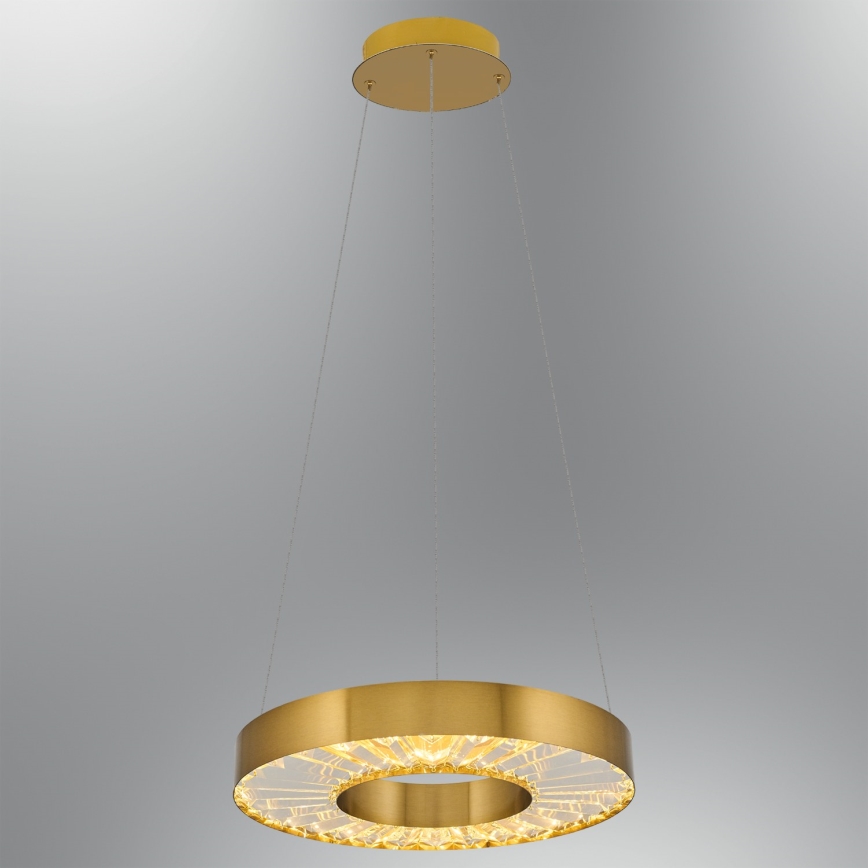 Suspension LED JESI LED/35W/230V 3000K diamètre 40 cm bronze
