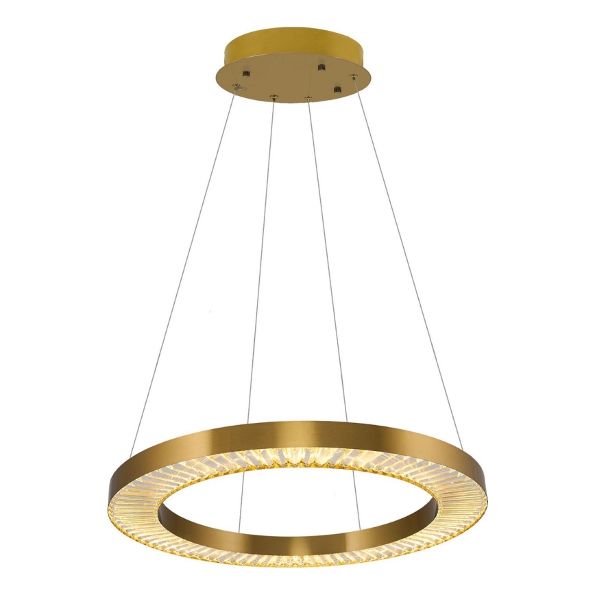 Suspension LED JESI LED/85W/230V 3000K diamètre 80 cm bronze