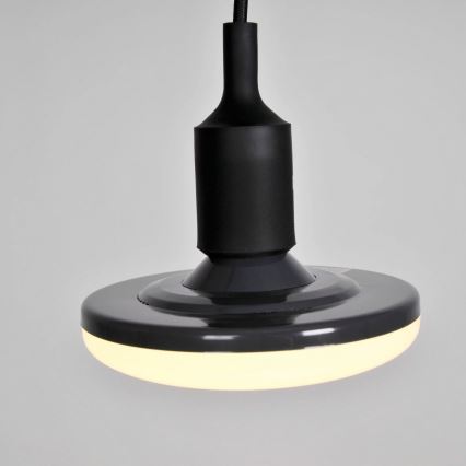 Suspension LED KIKI 1xE27/10W/230V noir