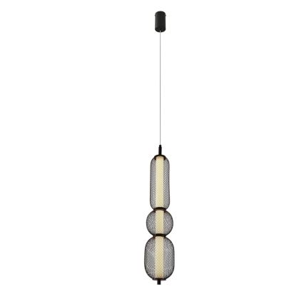 Suspension LED PUMA LED/15W/230V diamètre 14 cm noir