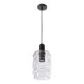 Suspension LED RADON 1xE27/40W/230V transparente