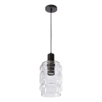 Suspension LED RADON 1xE27/40W/230V transparente